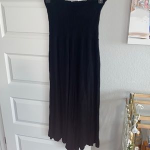 Aerie size small black wide leg romper